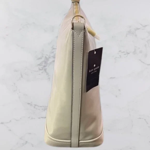 NWT Kate Spade New York Chelsea Large Duffle Crossbody Platinum Grey - Picture 4 of 13